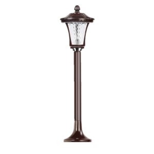 Lampa solara cu prindere in pamant, , inaltime 65 cm, Alb Rece