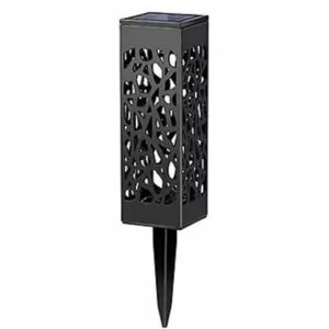 Lampa solara LED , tip felinar, pentru gradina, inaltime 28.5 cm, putere 0.2W, 1.2V, 600mAh, alb cald