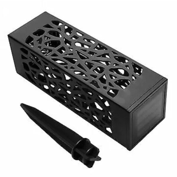 Lampa solara LED , tip felinar, pentru gradina, inaltime 28.5 cm, putere 0.2W, 1.2V, 600mAh, alb rece - imagine 2