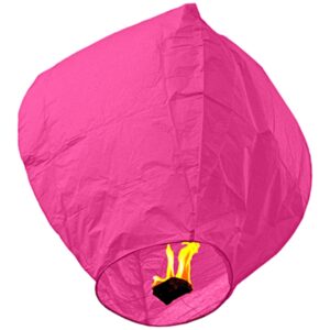 Lampion zburator, , hartie biodegradabila, Roz
