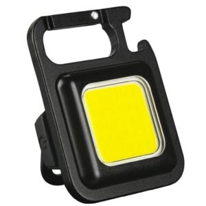 Lanterna de buzunar tip breloc, 30 LED-uri, incarcare prin usb Type C, pentru exterior, camping, alpinism, ciclism,