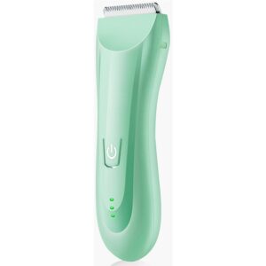 Masina De Tuns Bebelusi si Copii, , Lame Cermice si Inox, Fara Fir, Functie Anti Taiere, Silentios, 50 W, Rezistent la Apa, 2 Accesorii, Incarcator USB, Verde deschis