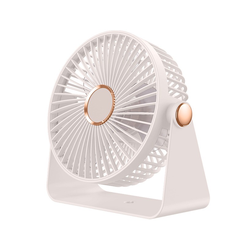 Ventilator 2in1, , de Masa/de Perete, Incarcare USB, 3.7 V, 4.5 W, 1200 mAh, 17.5 x 17 x 7.6 cm, Alb