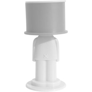 Opritor de Usa, , din Silicon, Model Magicial, cu Prindere de Perete, Anti-Coliziune, 4x 8.5 cm, Gri