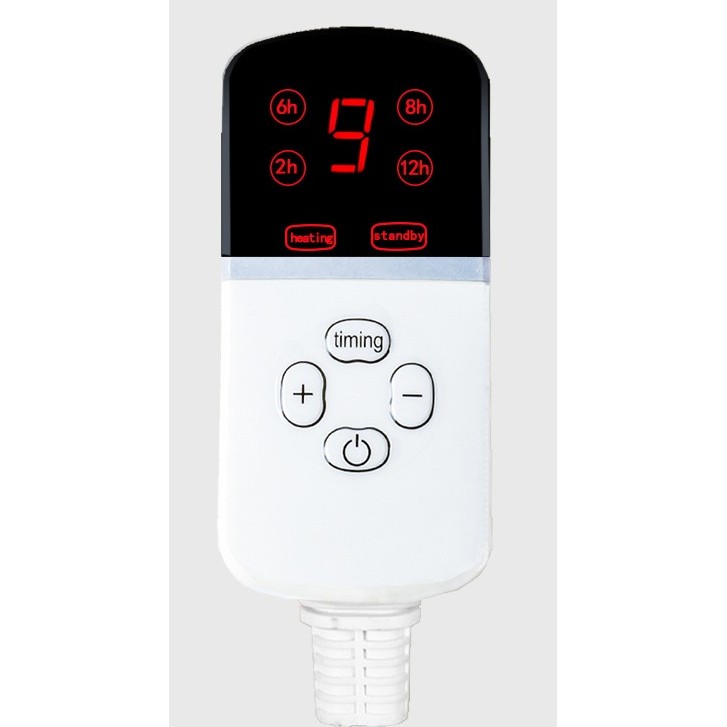 Patura electrica pentru animale de companie, perna pentru caini, 45 x 45 cm, 28 W,  2 trepte de reglaj perna pentru pisici, anti-alunecare, gri-European standard 230V high and low; Width: 45X45cm - imagine 4