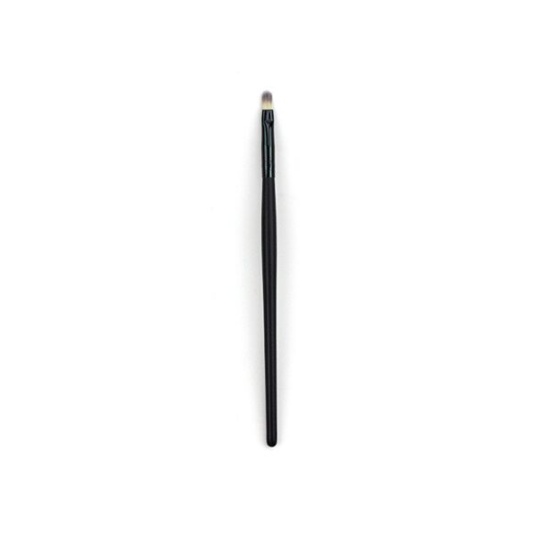 Pensula de Machiaj, , din Par Sintetic, pentru Detalii, 15.5 cm, Negru