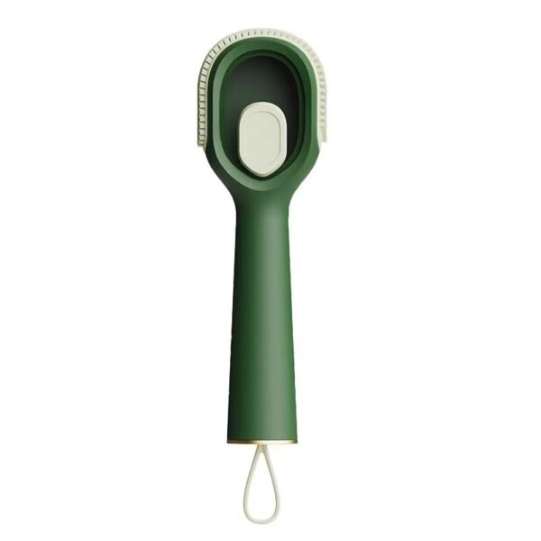 Perie pentru Curatare Incaltaminte cu Recipient pentru Detergent, , Perie Multifunctionala pentru Incaltaminte si Lenjerie, cu Peri Moi, Fara Deteriorare, 22x6x4 cm, Culoare Verde - imagine 3