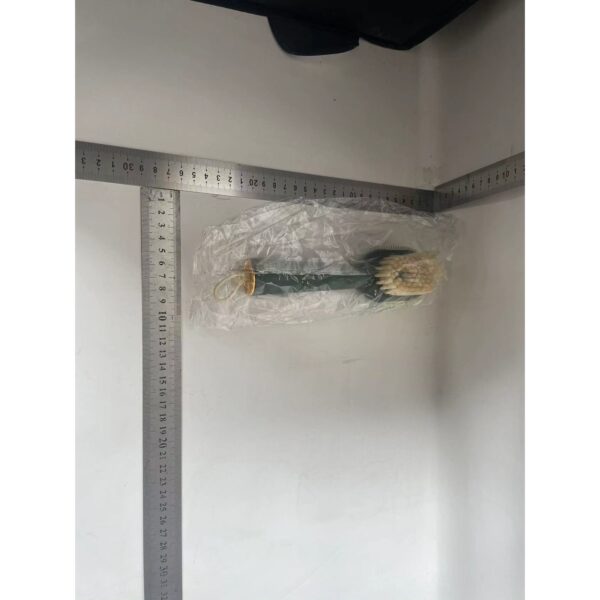 Perie pentru Curatare Incaltaminte cu Recipient pentru Detergent, , Perie Multifunctionala pentru Incaltaminte si Lenjerie, cu Peri Moi, Fara Deteriorare, 22x6x4 cm, Culoare Verde - imagine 4