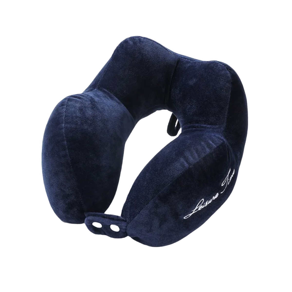 Perna de Calatorie, , Pentru Gat, din Bumbac, cu 4 Cocoase, Ajustabila, Albastru