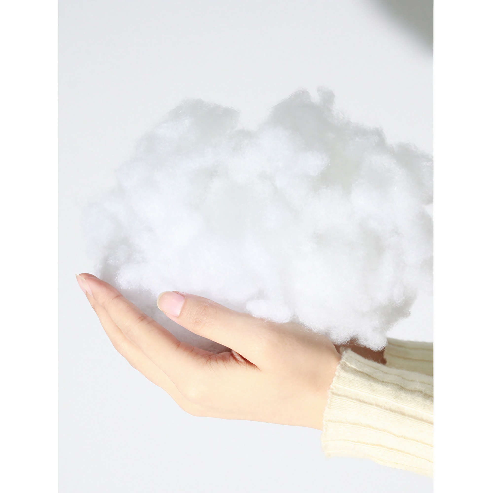 Perna de Calatorie, , Pentru Gat si Cap, Umplutura din Bumbac, 28x28x10 cm, cu Model Brodat Urs, Gri - imagine 2