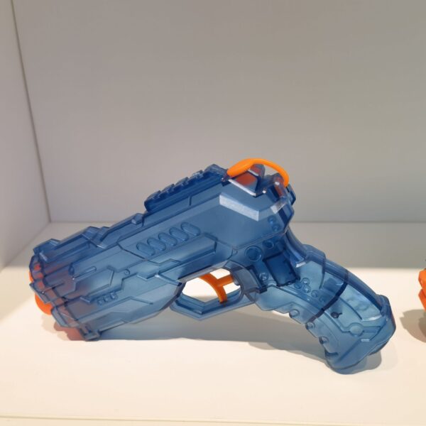 Pistol cu Apa, , Pistol cu Apa pentru Copii, Manual, din Plastic, 23 x 16 x 4 cm, rezervor 250 ml, Albastru - imagine 3