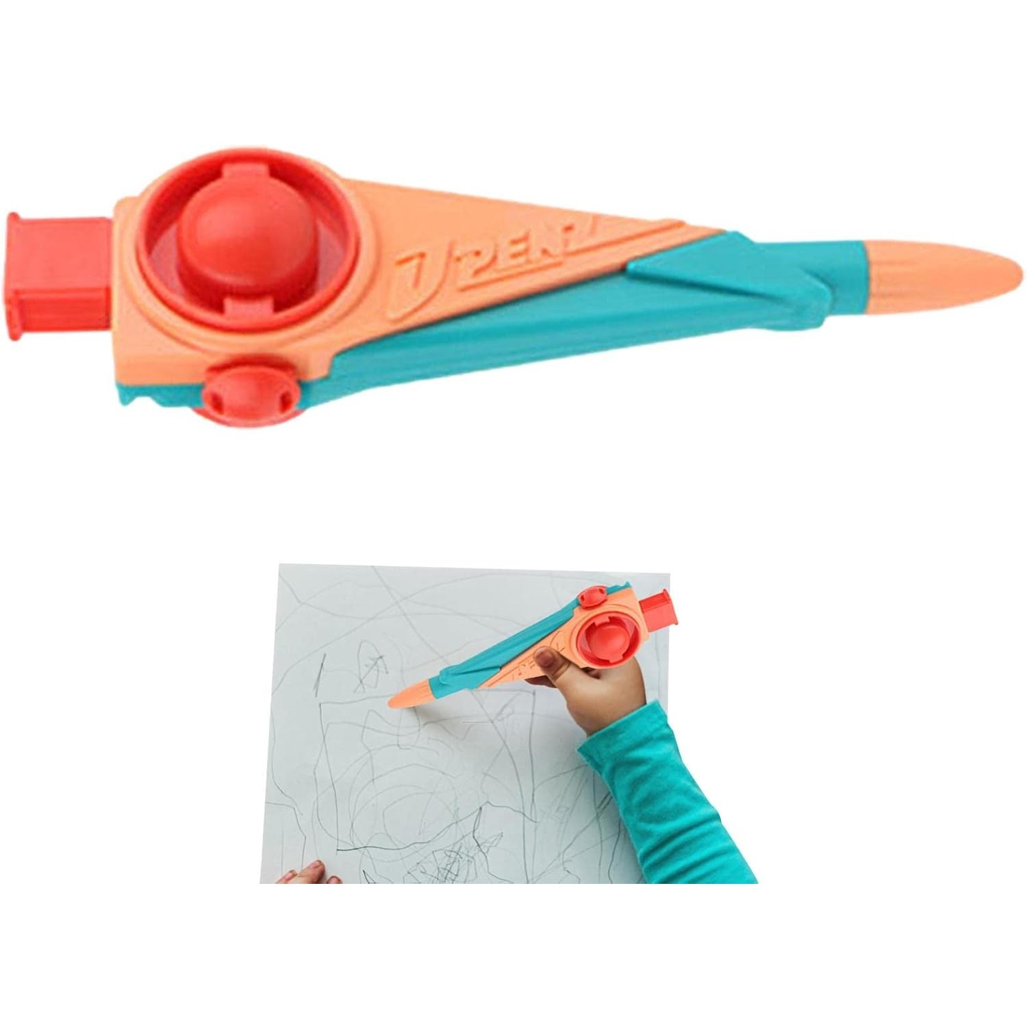 Pix Multifunctional, , cu Sunete si Vibratii, 5x1.5x17cm, Multicolor - imagine 4