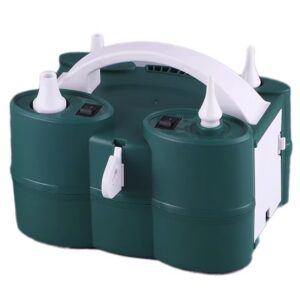 Pompa Electrica de Umflat Baloane, , cu Doua Iesiri, Accesorii Incluse, 220V, Putere 600W, Accesorii petrecere, Verde