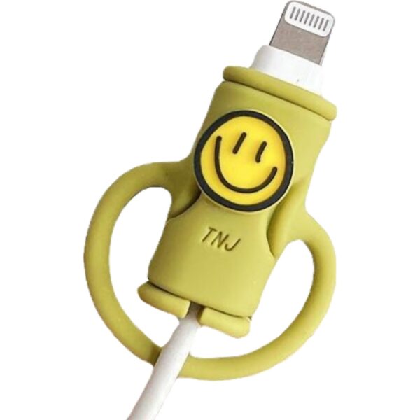 Protectie cablu USB , din silicon, model 3, multicolor