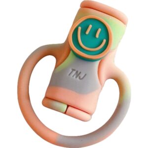 Protectie cablu USB , din silicon, model 4, multicolor