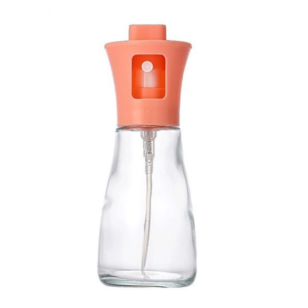 Pulverizator pentru Ulei, , Pulverizator din Sticla pentru Otet sau Alte Lichide, Simplu Reincarcabil, Multifunctionale, 17.3 x 5.6 cm, Capacitatea 170 ml, Roz