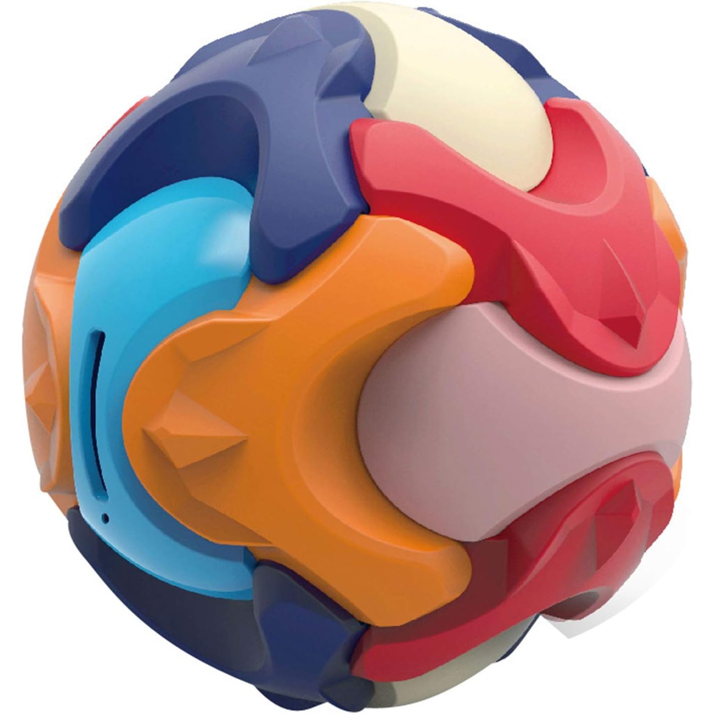 Pusculita Sub Forma de Minge, , de Construit, se Asambleaza/Dezasambleaza, din Plastic, 16.5x16.5x16.5, Multicolor