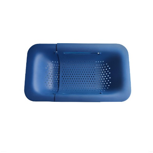 Cos pentru Scurgere Chiuveta de Bucatarie, , Plastic, Telescopic, 36x20x5 cm, Albastru