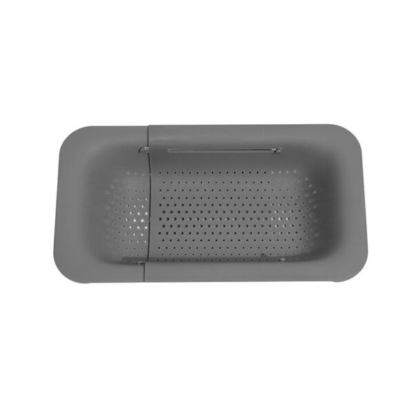 Cos pentru Scurgere Chiuveta de Bucatarie, , Plastic, Telescopic, 36x20x5 cm, Gri
