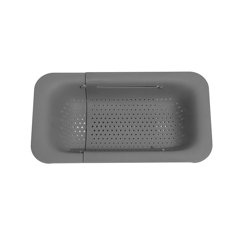 Cos pentru Scurgere Chiuveta de Bucatarie, , Plastic, Telescopic, 36x20x5 cm, Gri