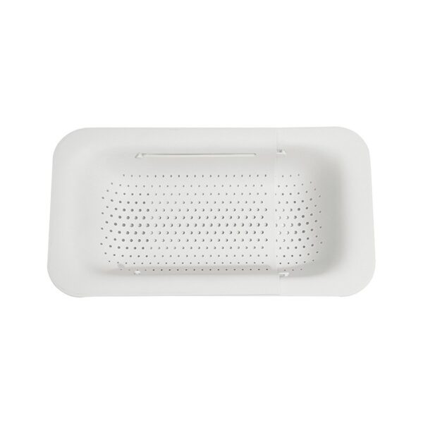 Cos de Scurgere pentru Chiuveta de Bucatarie, , Plastic, Telescopic, 36x20x5 cm, Alb