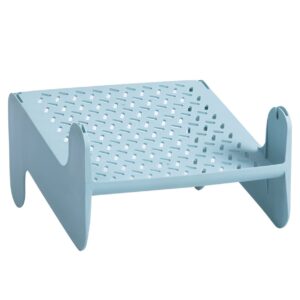 Suport pentru Pantofi, , cu Doua Straturi, Organizator, Antiderapant È™i Durabil, 26x24.8x16 cm, Albastru