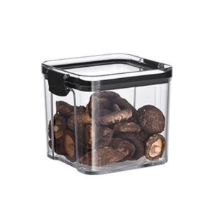 Recipient din Plastic, , pentru Alimente/Obiecte, Inchidere Ermetica, 10.2 x 9.8 cm, 700 ml, Transparent