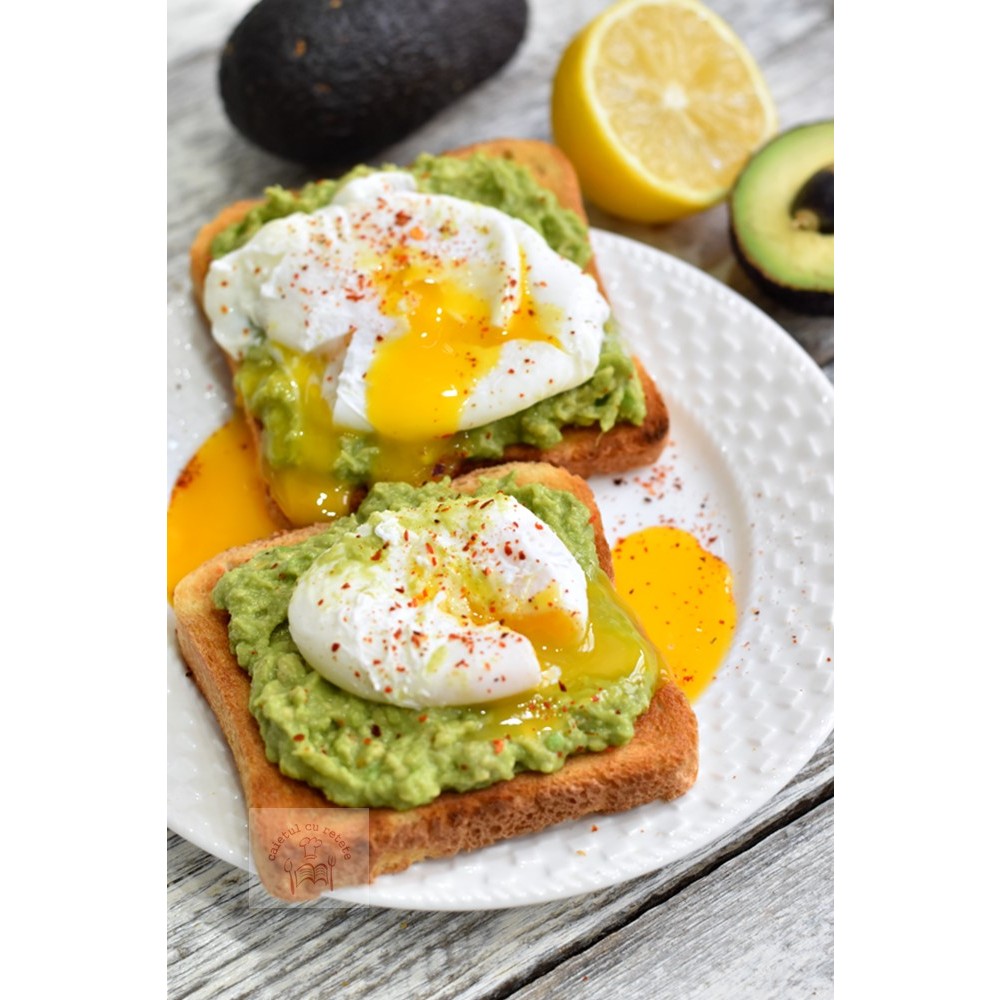 Recipient Dublu pentru Oua, , din Plastic , pentru Gatit la Microunde, 22 x 11.8 x 8 cm, Gri - imagine 2