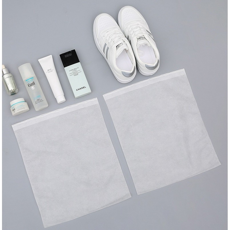 Set 50 de Saci de Depozitare Incaltaminte, , de Protectie, pentru Voiaj, Netesut, Rezistenti la Praf, Protectie Solara, Anti-Ingalbenire, 38x24 cm, Marime Mica, Transparent - imagine 4