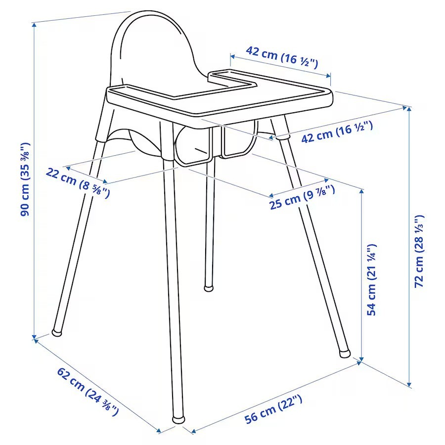Scaun de masa telescopic pentru bebelusi si copii, , cu Suport picioare si Centura de siguranta, reglabil pe inaltime, Varsta 6-32 luni, Gri - imagine 3
