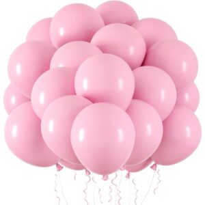Set 10 Baloane din Latex, , Model Party, 13 cm, 1 g, Roz