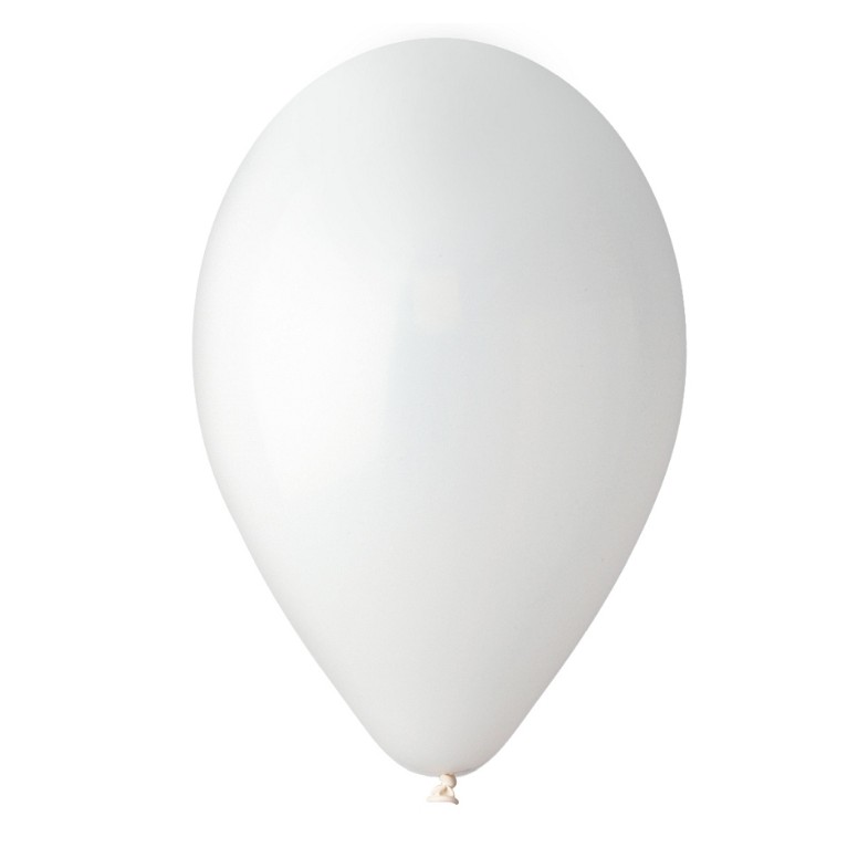 Set 10 Baloane din Latex Metalizate, , Model Party, 5x Alb, 5x Nude, 23 cm, 2.2 g - imagine 4