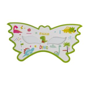 Set 10 Masti Decorative, , Colectia Dino Park, 18 x 8 cm, din Carton, Multicolor