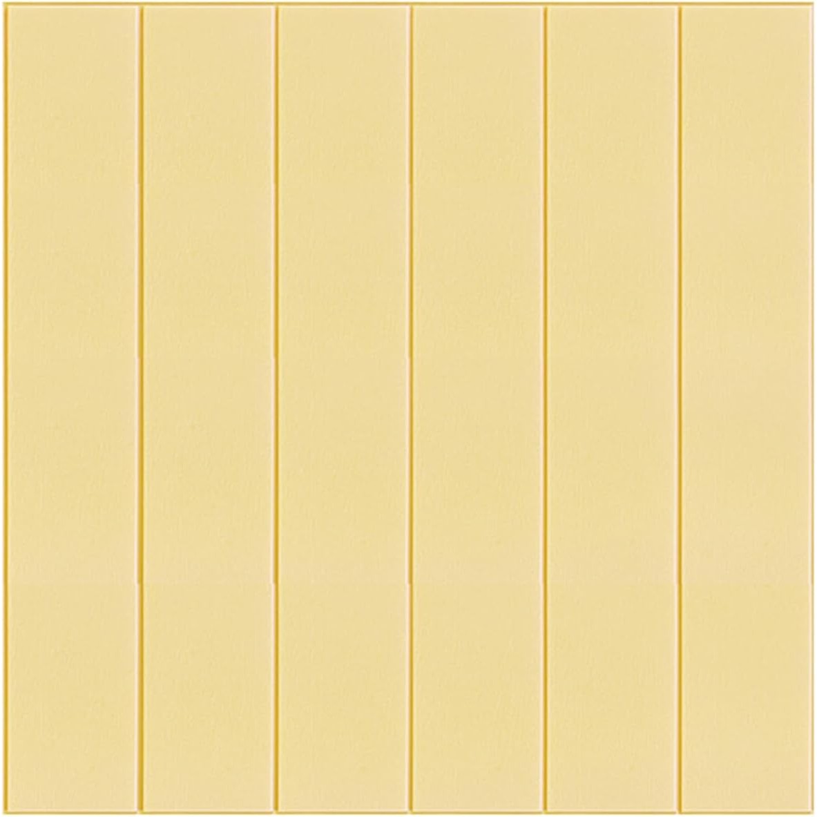 Set 10 Placi Tapet 3D, , 70 x 70 cm, Grosime 3 mm, din Rasina, Tip Placi de Lemn, Suprafata Acoperita 4.9 mp, Crem Deschis - imagine 2