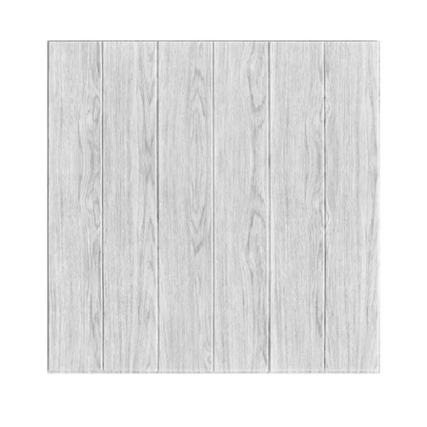 Set 10 Placi Tapet 3D, , 70 x 70 cm, Grosime 3 mm, din Rasina, Tip Placi de Lemn, Suprafata Acoperita 4.9 mp, Gri Deschis