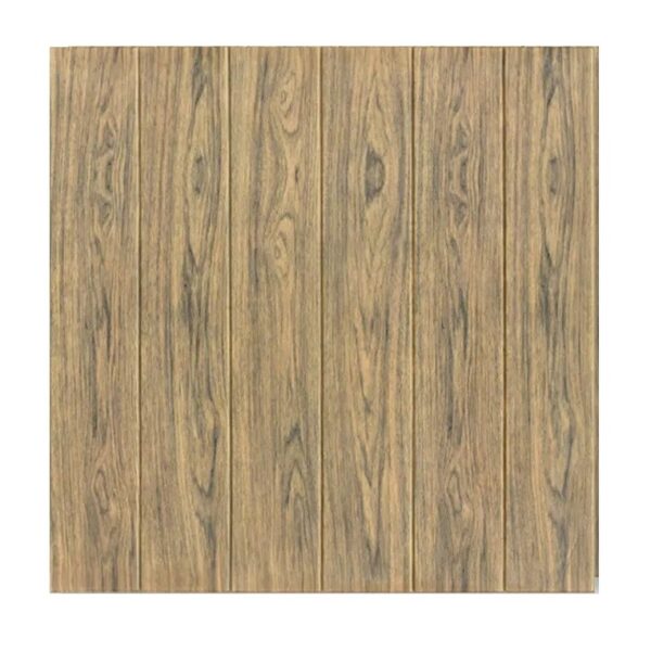 Set 10 Placi Tapet 3D, , 70 x 70 cm, Grosime 3 mm, din Rasina, Tip Placi de Lemn, Suprafata Acoperita 4.9 mp, Maro Deschis