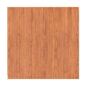 Set 10 Placi Tapet 3D, , 70 x 70 cm, Grosime 3 mm, din Rasina, Tip Placi de Lemn, Suprafata Acoperita 4.9 mp, Maro Roscat