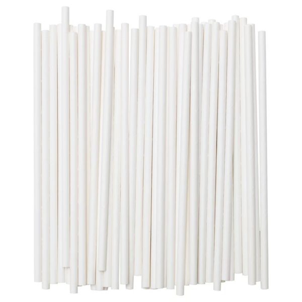 Set 100 Paie, , din Hartie, 20 cm, Model Uni, Alb