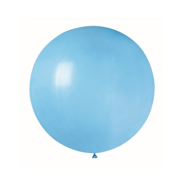 Set 2 Baloane din Latex, , Model Party Jumbo, 90 cm, Roz si Bleu, 35 g - imagine 3