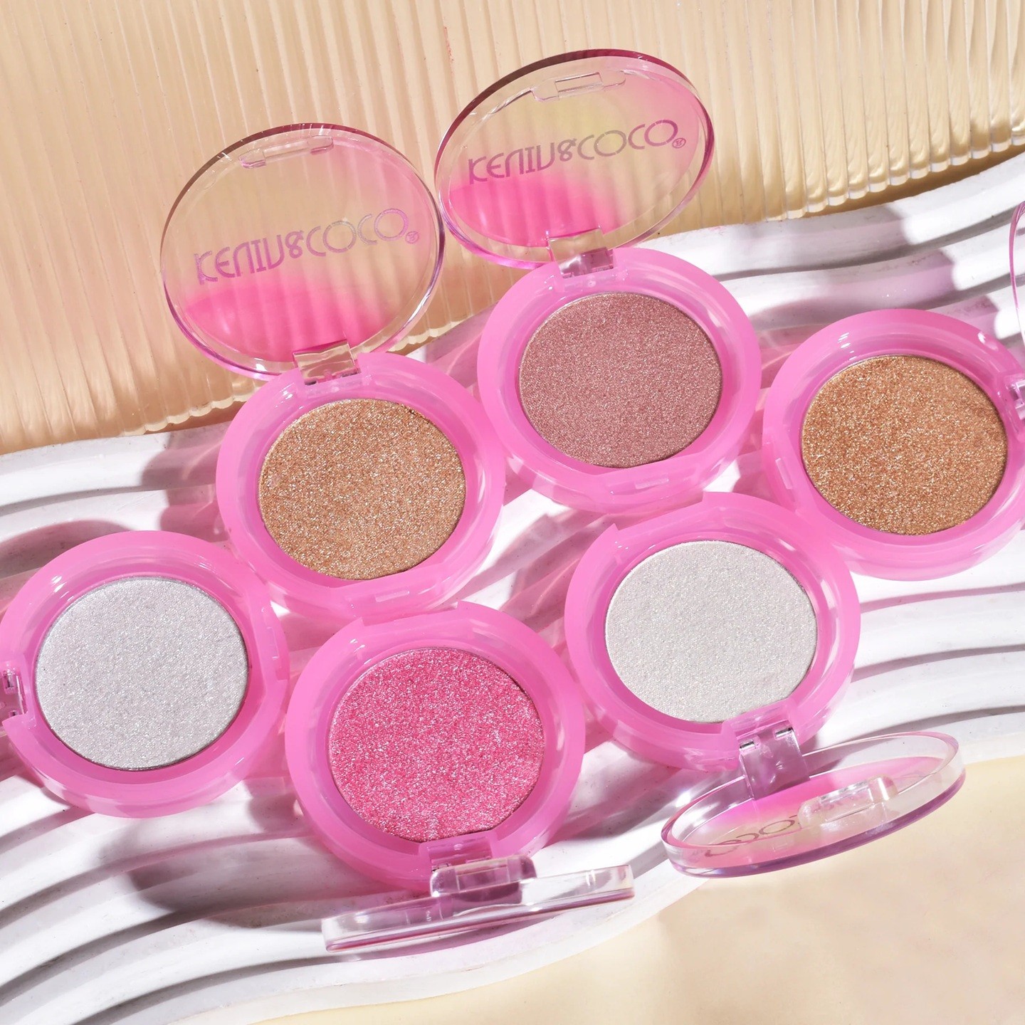 Set 2 Iluminatoare, Kevin&Coco, Attractive, Santa`s Blush Magical  Glow, Varianta A, Roz - imagine 2