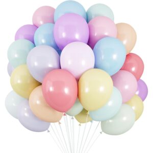 Set 25 Baloane din Latex, , Model Party, 13 cm, Multicolore, Culori Pale, 1 g