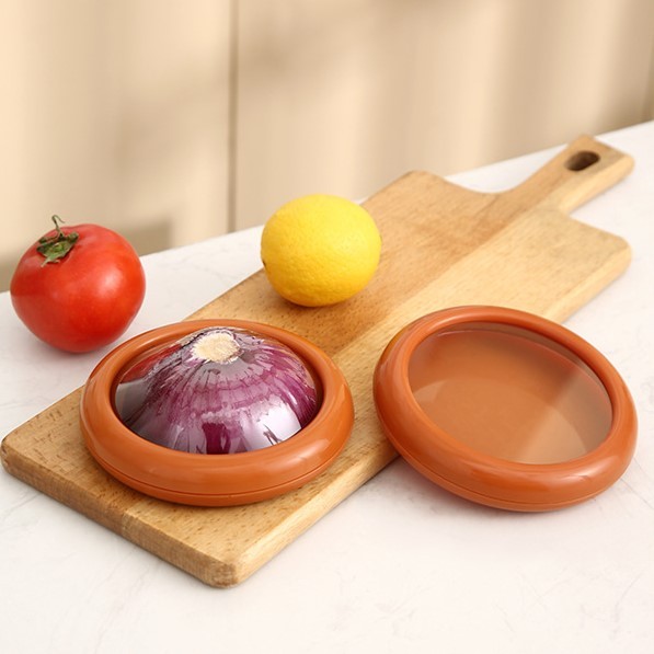 Set 4 Recipiente pentru Pastrarea Proaspata a Legumelor, , Cutii Portabile Sigilate Anti-oxidare, 4 Forme Diferite pentru Legume sau Fructe, Culori diferite - imagine 2