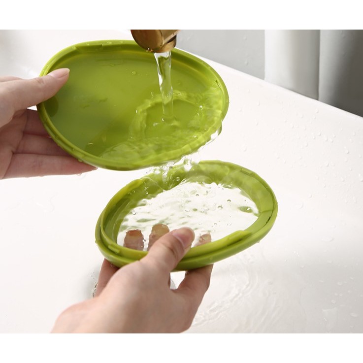 Set 4 Recipiente pentru Pastrarea Proaspata a Legumelor, , Cutii Portabile Sigilate Anti-oxidare, 4 Forme Diferite pentru Legume sau Fructe, Culori diferite - imagine 4