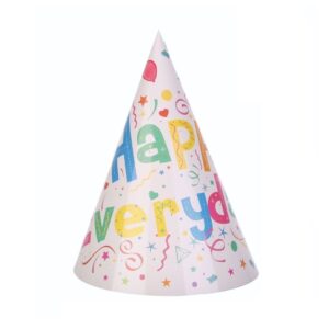 Set 6 Coifuri Happy Everyday, , pentru Petrecere, 20x14 cm, Multicolor