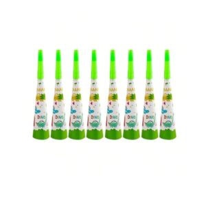 Set 6 Suflatori, , Colectia Dino Park, 20 x 5 cm, din Carton, Multicolor