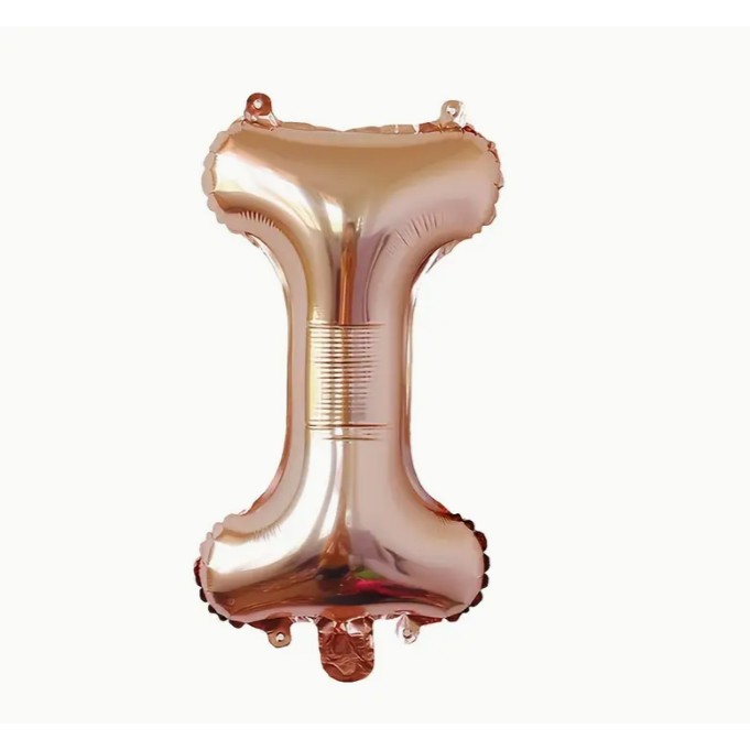 Set Baloane din Folie Metalizata, , Model Scris Bride, Litere de 40 cm, Tema Iubire, Baloane Party, Ambalaj Individual, Pai Inclus, Umflare cu Aer sau Heliu, Roz - imagine 3