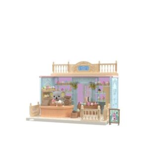 Set Casa de papusi, magazin de inghetata, cu mobilier si figurine,