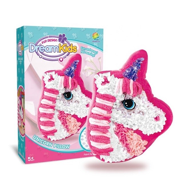 Set creatie perna pentru copii, Dream Kids, Unicorn - imagine 3