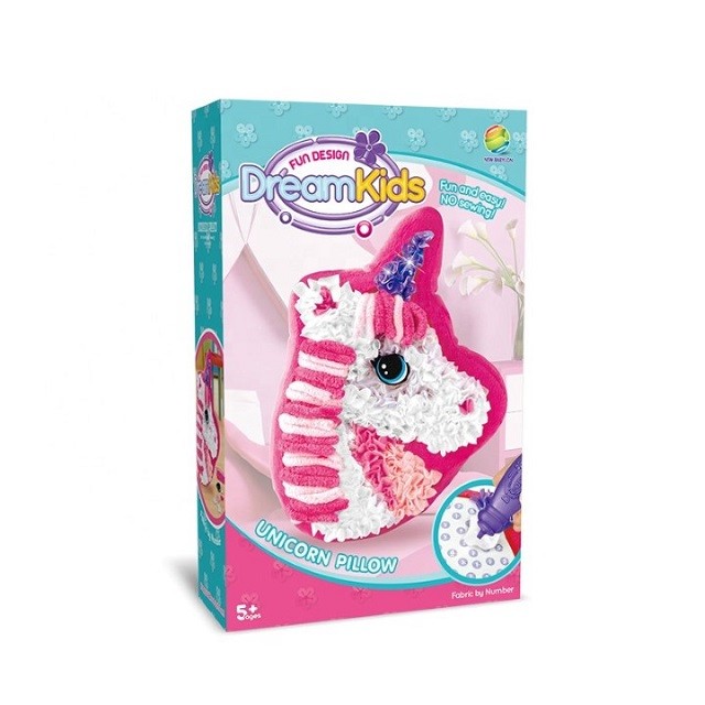 Set creatie perna pentru copii, Dream Kids, Unicorn - imagine 4