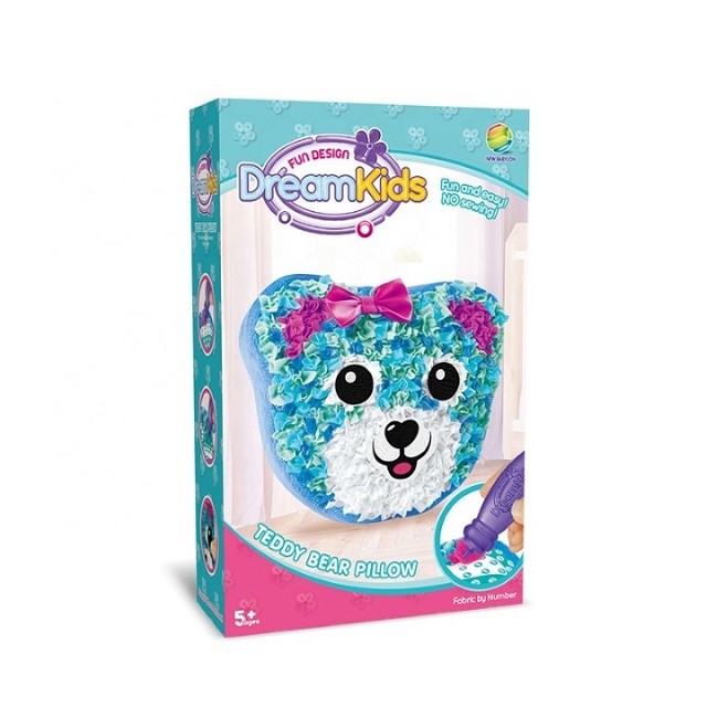 Set creatie perna pentru copii, Dream Kids, Ursulet - imagine 2